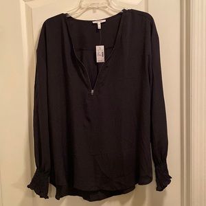 Maurice’s dark grey womens top